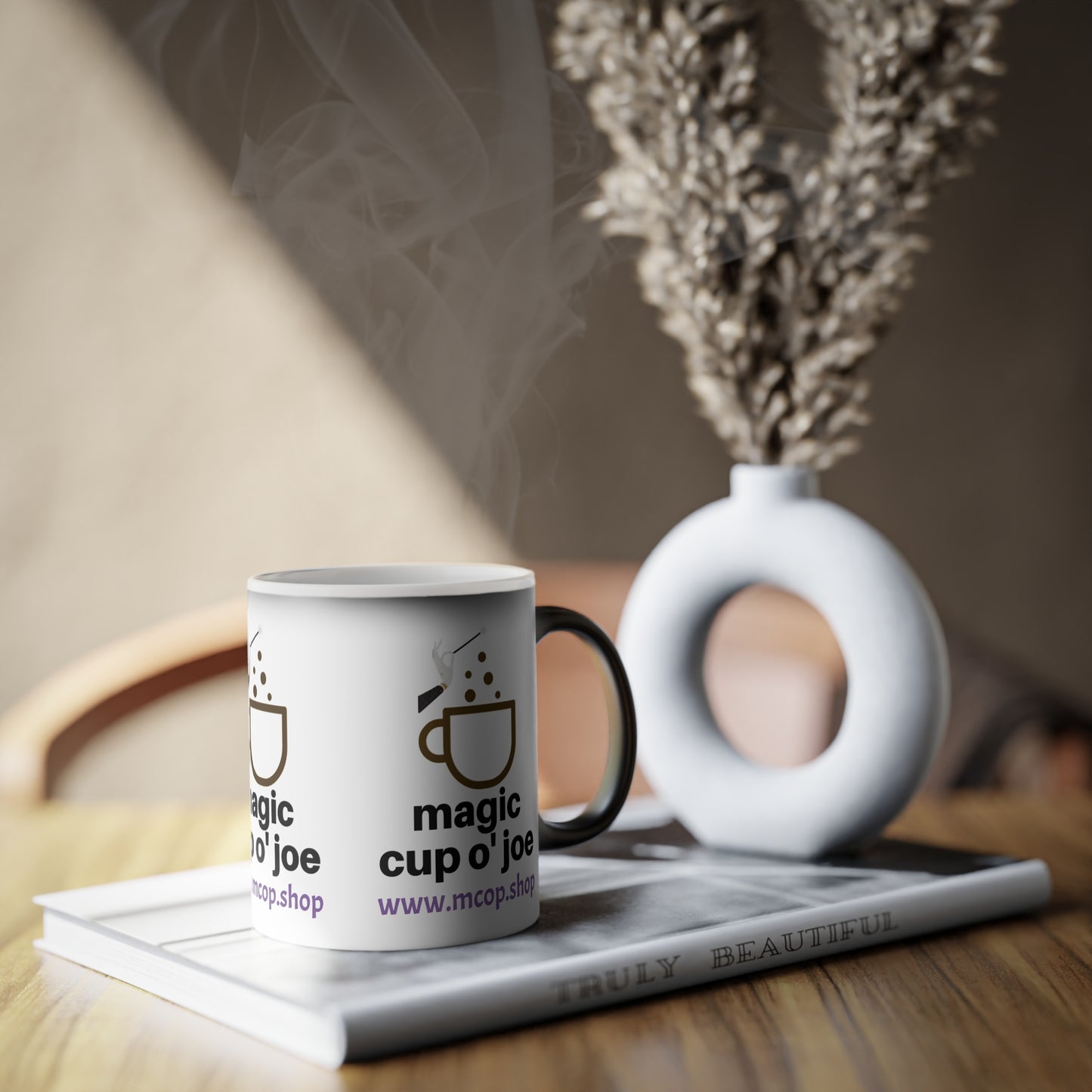 Magic Cup O Joe Magic Mug: Personalized Coffee Cup for Magical Morning Vibes, Unique Gift for Coffee Lovers, Kitchen Decor, Magic Cup o' Joe