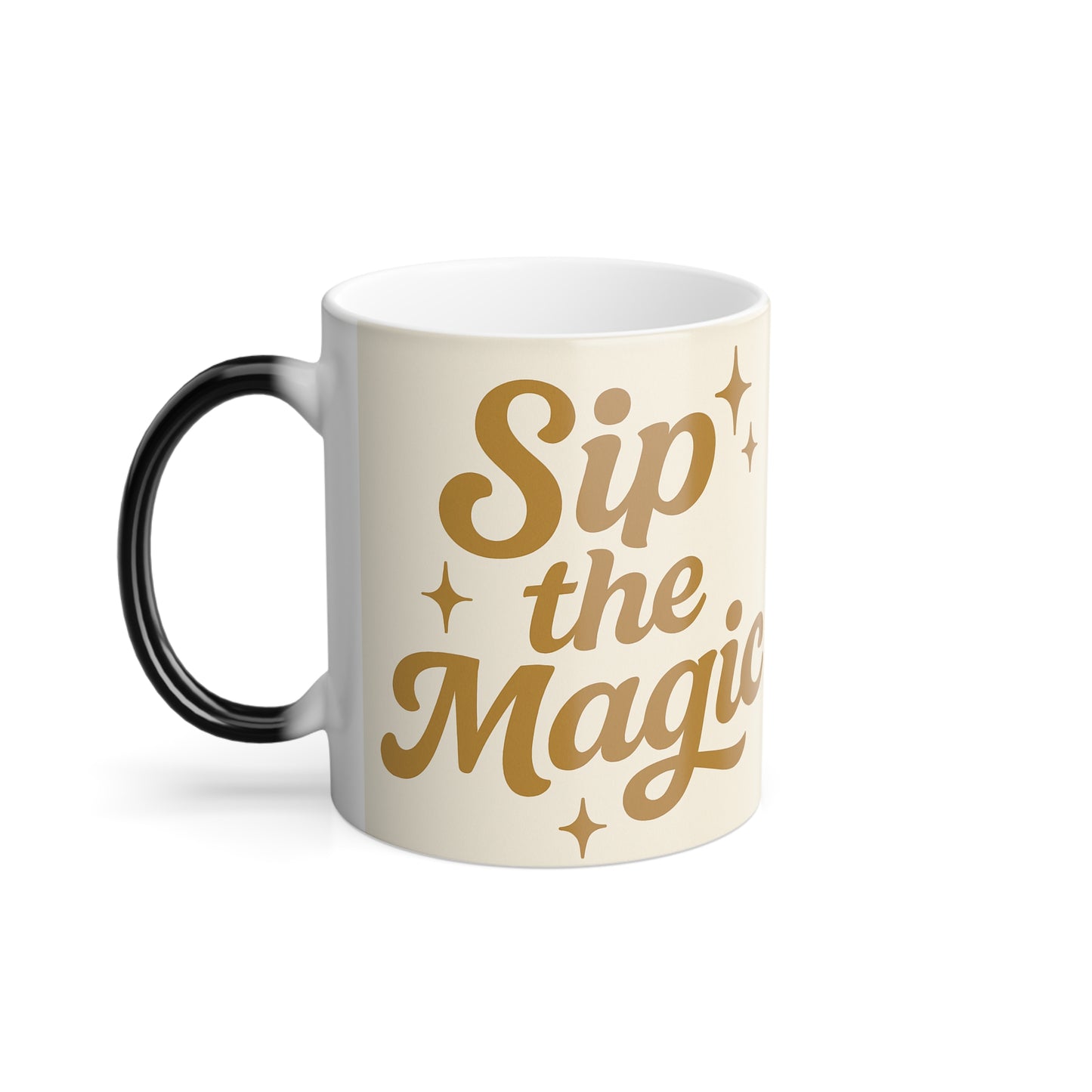 Color-Changing Mug — "Sip the Magic" 11oz Novelty Coffee Cup