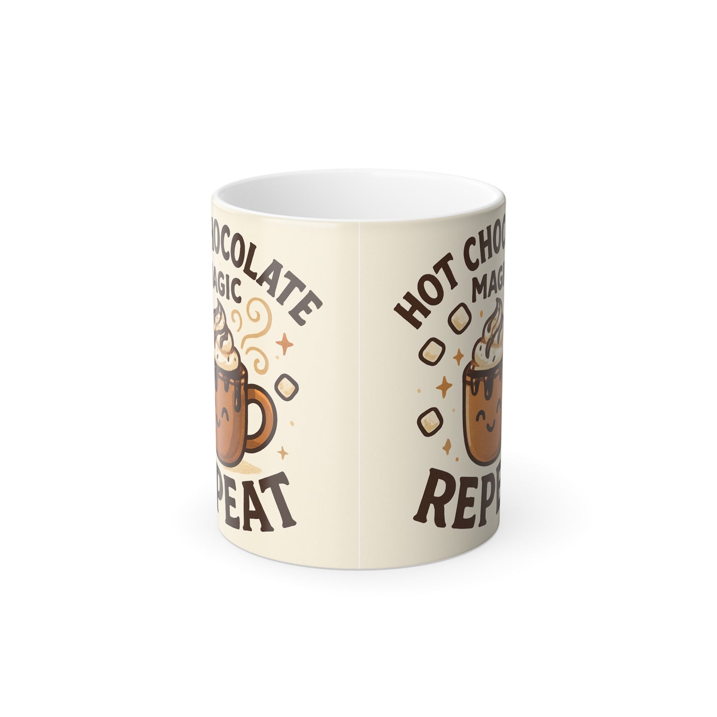 Hot Chocolate Repeat Color-Changing Mug — 11oz