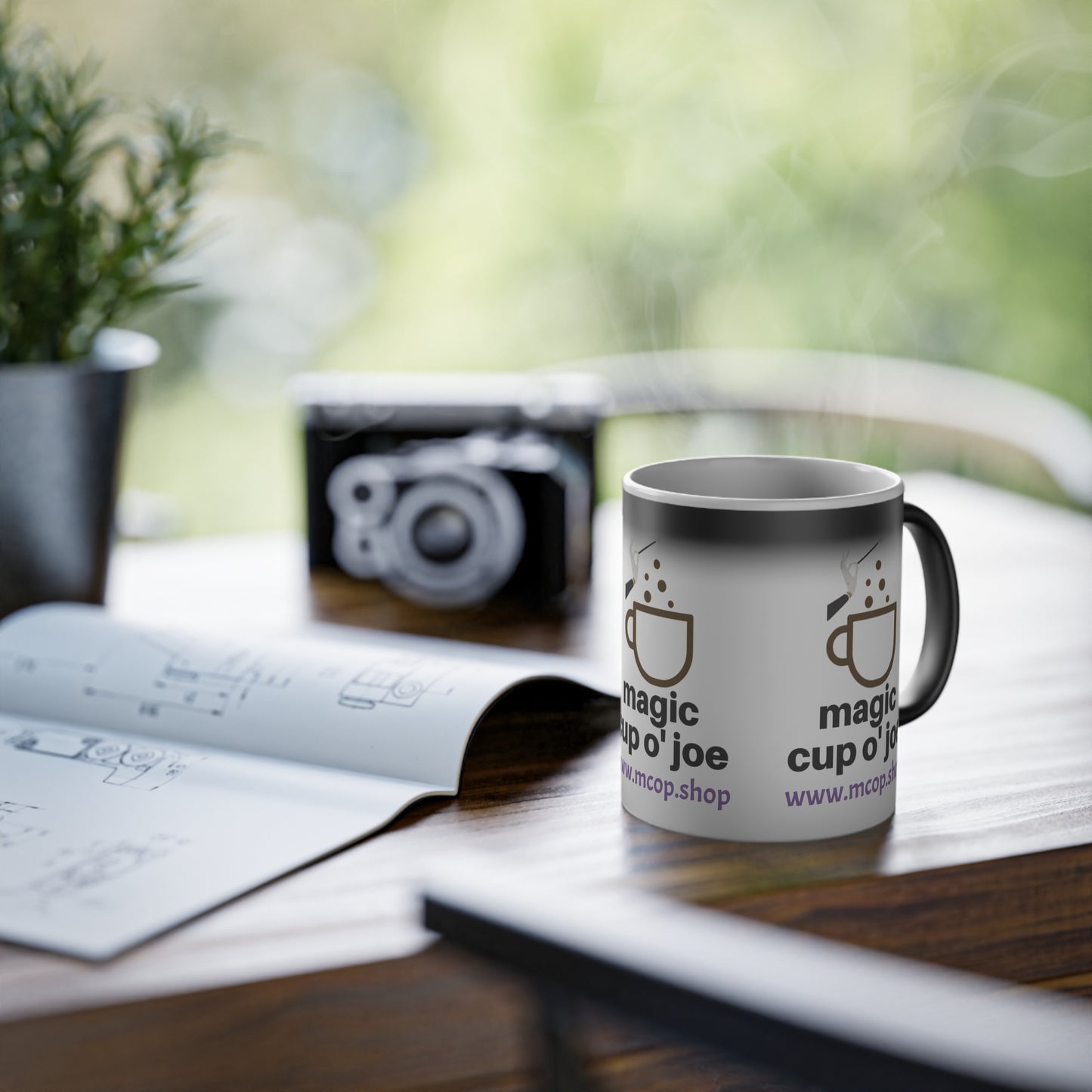 Magic Cup O Joe Magic Mug: Personalized Coffee Cup for Magical Morning Vibes, Unique Gift for Coffee Lovers, Kitchen Decor, Magic Cup o' Joe